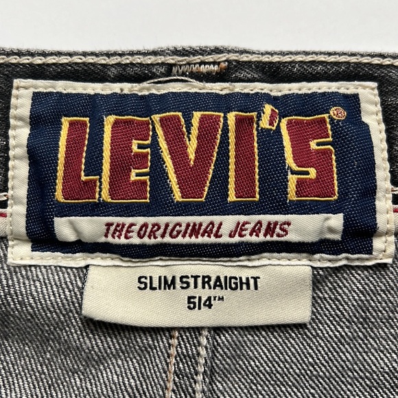 Men Levi’s Jeans 514 Grey Color - Picture 4 of 8